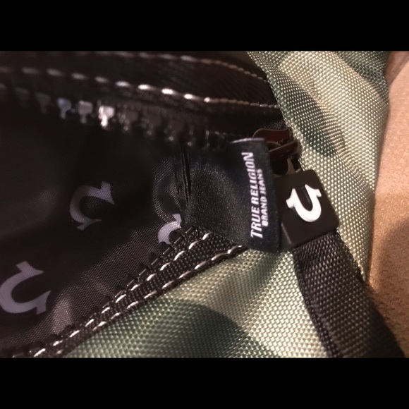 True Religion Hip Sack Logo Belt Bag Fanny Pack - Picture 7 of 9